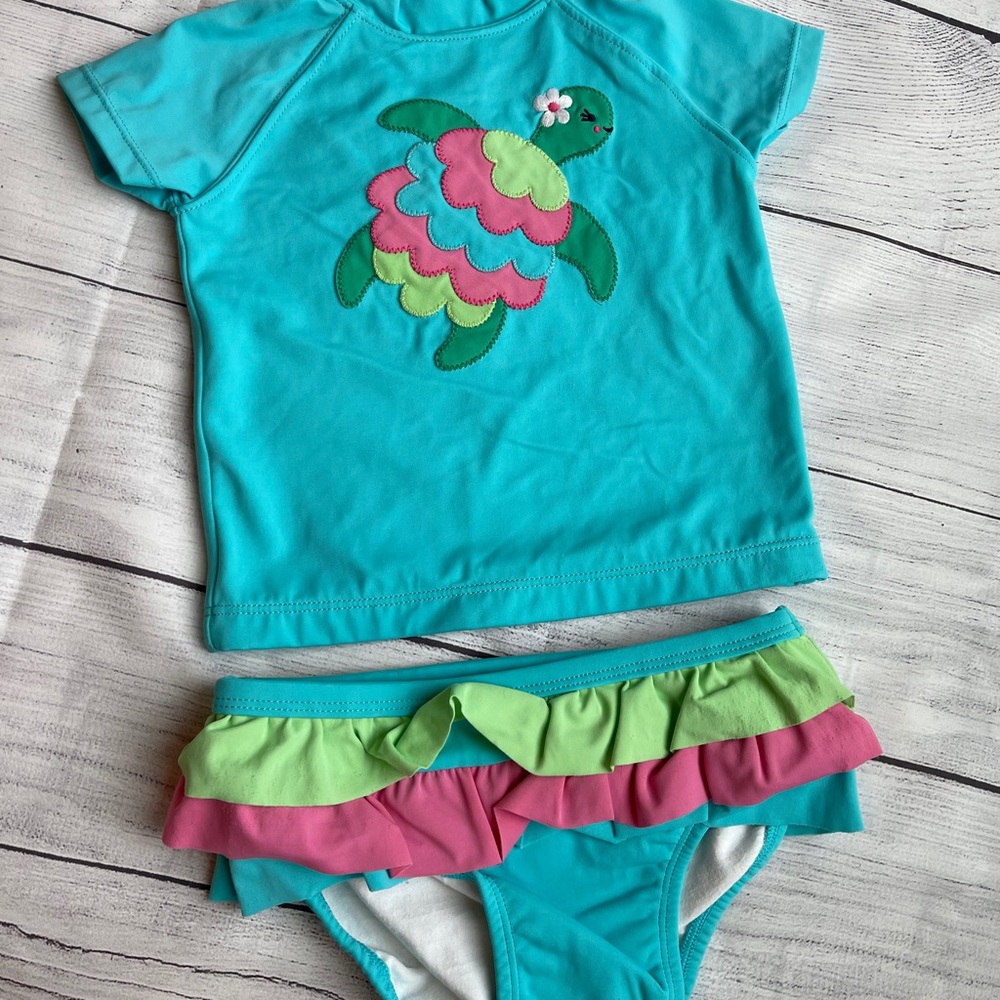 Gymboree Rashguard Swim Set - Picture 2 of 11